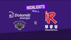 Trento-Reggio Emilia 84-63: gli highlights