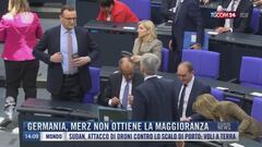 Breaking News delle 14.00 | Germania, Merz non ottiene la maggioranza