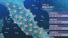 Meteo del 7 maggio