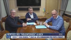 Breaking News delle 11.00 | Vertice dei "volenterosi" a Kiev