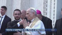 Breaking News delle 21.30 | Visita a sorpresa del Papa a Genazzano