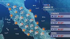 Meteo del 12 maggio