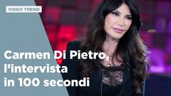 Carmen Di Pietro, l'intervista in 100 secondi