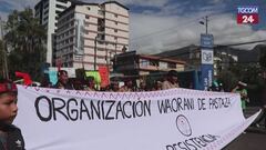Ecuador, protesta degli indigeni Waorani contro l'espansione petrolifera in Amazzonia