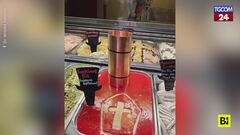 Panna, lamponi e fumata bianca: ecco il gelato del Conclave
