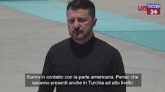 Zelensky in Turchia: "Qui per la pace ma la delegazione russa è 'decorativa'"