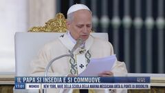 Breaking News delle 17.00 | Il Papa si insedia e si commuove