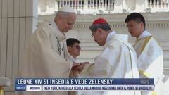 Breaking News delle 18.00 | Il Papa si insedia e vede Zelensky