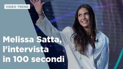 Melissa Satta, l'intervista in 100 secondi