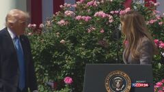 Trump elogia Melania: "In Russia la rispettano più di me"