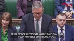 Gaza, Starmer: "La popolazione non può morire di fame"
