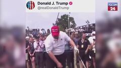 Trump "stende" Bruce Springsteen con una pallina da golf
