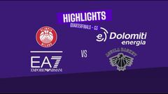 Milano-Trento 107-79: gli highlights (Playoff Gara 3)