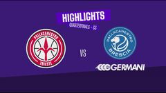 Trieste-Brescia 70-80: gli highlights (Playoff Gara 3)