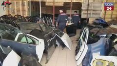 Cerignola, scoperto maxi giro di auto rubate: migliaia di pezzi pronti per il mercato nero