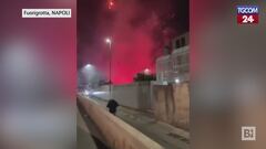 Napoli, fuochi d'artificio davanti all'hotel del Cagliari per disturbare il sonno dei giocatori