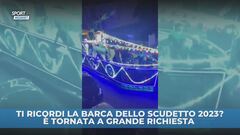 La barca dello scudetto 2023 è tornata: rieccola!