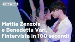 Mattia Zenzola e Benedetta Vari, l'intervista in 100 secondi
