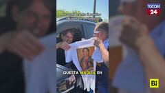 Il santino portafortuna per Inzaghi: il regalo del tifoso interista