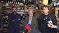 Conte e De Laurentiis: "Amma faticà again"