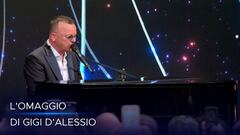 L'omaggio di Gigi D'Alessio al nostro fondatore Silvio Berlusconi
