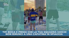 Tifi Boca jr e prima delle gare…