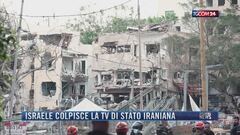 Breaking News delle 21.30 | Israele colpisce la tv di Stato iraniana
