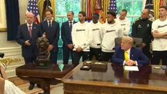 La Juventus ricevuta da Trump alla Casa Bianca