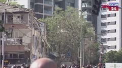 Missili iraniani su Israele, palazzi danneggiati a Tel Aviv: le immagini