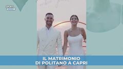 Politano, matrimonio da sogno a Capri