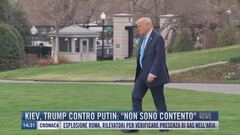 Breaking News delle 14.00 | Kiev, Trump contro Putin: "Non sono contento"