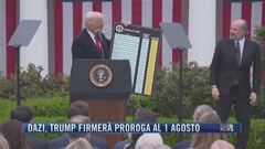 Breaking News delle 21.30 | Dazi, Trump firmerà proroga al 1 agosto