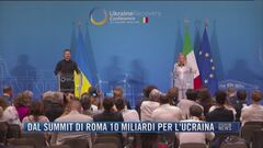 Breaking News delle 21.30 | Dal Summit di Roma 10 miliardi per l'Ucraina