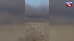 Tunisia, tempesta di sabbia travolge Tozeur e Kébili