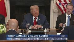 Breaking News delle 16.00 | Trump: armi a Kiev tramite la Nato