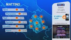 Tg Meteo Regionale Umbria