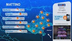 Tg Meteo Regionale Veneto