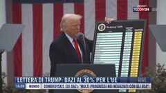 Breaking News delle 17.00 | Lettera di Trump: dazi al 30% per l'Ue