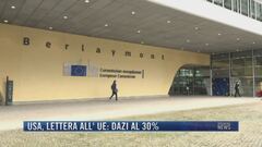 Breaking News delle 21.30 | Usa, lettera all'Ue: dazi al 30%