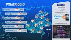 Tg Meteo Regionale Veneto