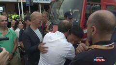 Ventimiglia, la gioia del papà di Allen: "È"andato tutto bene"