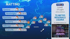 Tg Meteo Regionale Liguria