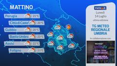 Tg Meteo Regionale Umbria