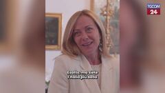 Giorgia Meloni riceve i volontari che hanno salvato il piccolo Allen