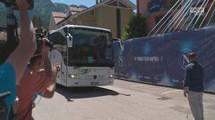 Napoli, via al ritiro: gli Azzurri sono arrivati a Dimaro