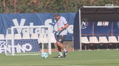 Conte osserva il suo Napoli e cura i dettagli verso la nuova stagione