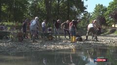 Val di Zena, il sit-in degli alluvionati: "Il fiume è straripato tre volte, siamo esasperati"
