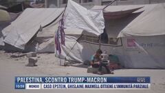 Breaking News delle 11.00 | Palestina, scontro Trump-Macron