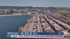 Breaking News delle 14.00 | Intesa Usa-Ue, dazi al 15%