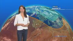 Meteo del 3Meteo del 31 luglio, 13.301 luglio, 8.30